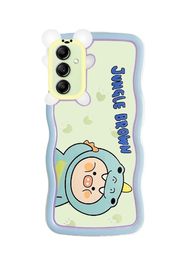 Samsung Galaxy A14 Kılıf Marla Seri Desenli Silikon Kapak