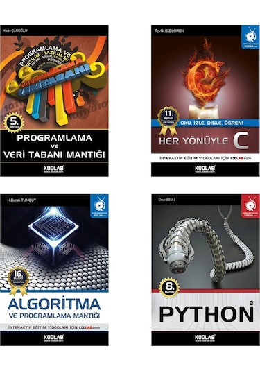 Programlamaya Giriş Seti 2-4 Kitap Takım- Kodlab