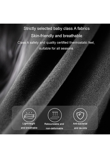 Tongxida Araba Minderi Kafalık + Bel Pedi Mavi Servikal Destek Arkalık Yastık