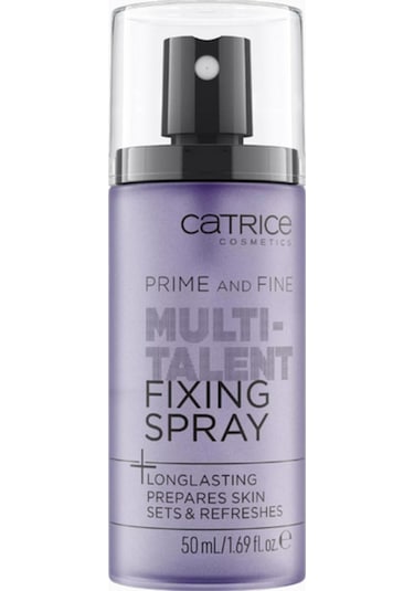 Catrice Prime And Fine Çok Amaçlı Şeffaf Makyaj Sabitleyici Sprey 50 Ml
