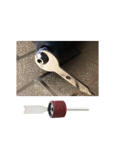 Tenfowee Alüminyum Oksit Kauçuk Zımpara Seti - 300 Adet Zımpara Kolu 80 /120 /240 + 6 Adet Mandrel 2.35mm/3.17mm - Elektrikli Zımpara Aksesuarı