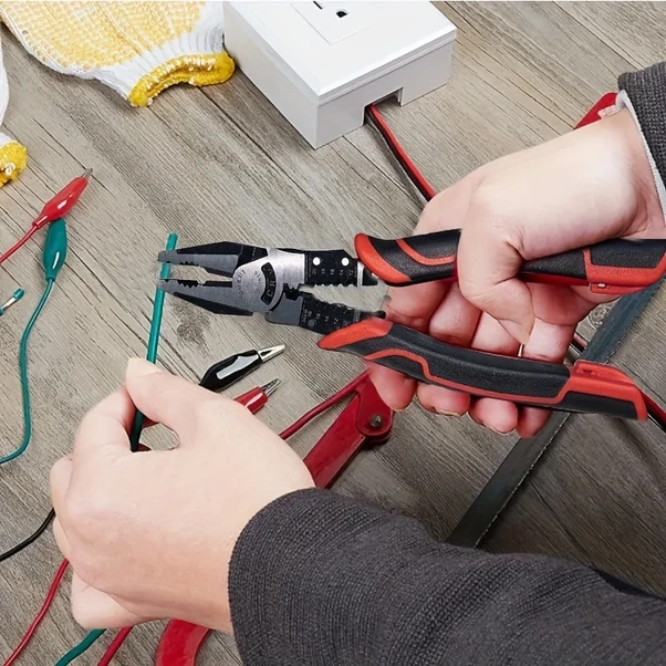 Willowhaven Br-2616 Endüstriyel Çelik Pense Takımı Multifonksiyonel Tel Kesme Ve Vidalama