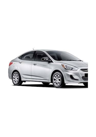 Hyundai Accent Blue Yarasa Ayna Kapağı - Parlak Siyah Abs Plastik