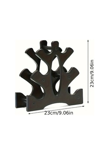 Hightower 1 Adet 3 Katlı Ev Ve Spor Salonu İçin Dambıl Rafı Pp Malzeme Kompakt Tasarım