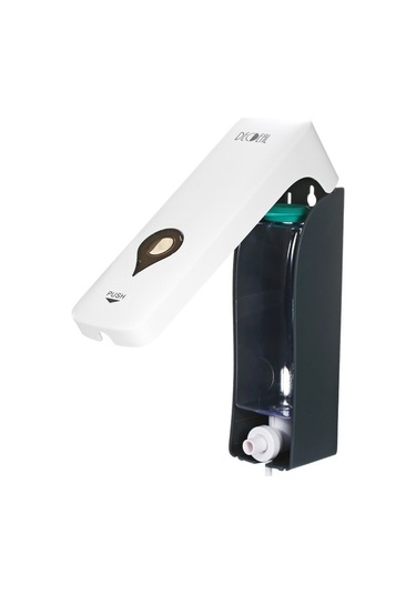 Dancemonkey Decdeal Sabunluk 300ml Duş Jel Şampuan Dispenseri Beyaz Beyaz