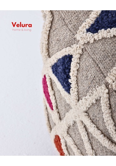 Magnus Grey - Multi - Puf Çok Renkli