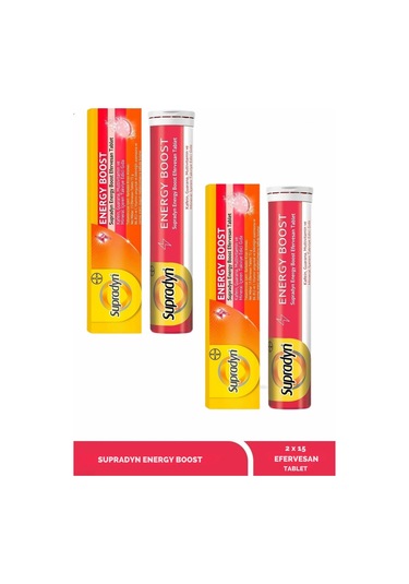 Supradyn Energy Boost 2 x 15 Efervesan Tablet