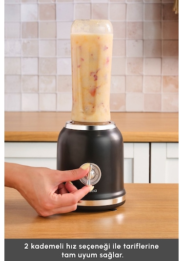 Karaca Retro Personal Kişisel Smoothie Blender