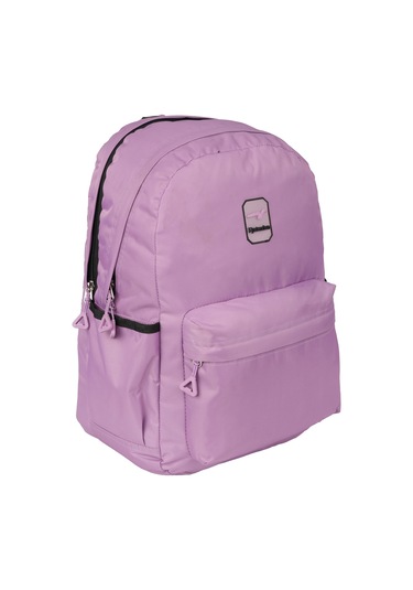3 Bölmeli Su Geçirmez Kumaş Tablet Bölmeli Seyahat Sırt Çantası 2115s-mor Mor