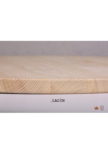 Yuvarlak Ahşap Plaka Masa Ve Sehpa Tablası