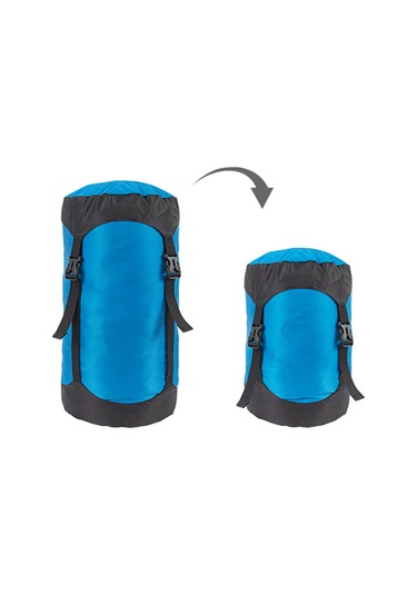 Youmex 40d Ripstop Hafif Kapsül Sıkıştırma Çantası, Outdoor Kamp İçin Giysi Ve Eşya Saklama, Xl Büyüklük, Mavi Inox