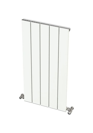 Hestia Alüminyum Dikey Radyatör Panel 900 X 445 Beyaz 5 Dilim