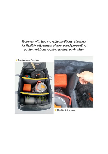 Kamp Tencere Çantası Pişirme Gereçleri Çanta Açık Soba Y28932-l Diğer Çok Renkli