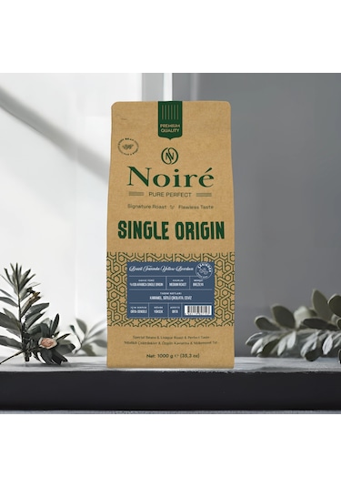 Noire Brezilya Fazenda Yellow Bourbon 1000g %100 Arabica Single Origin Çekirdek
