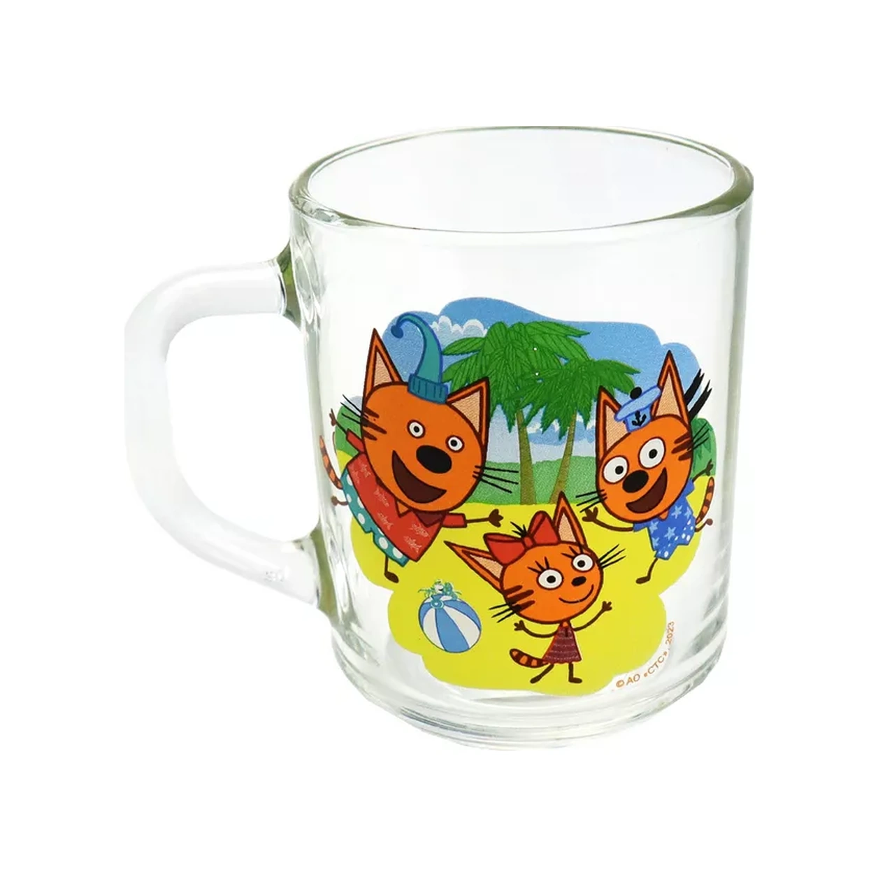 Nd Plej "üç Kedi" Kupa, 230 Ml, Cam, Macera Dolu Deniz 182483218 Açık Mavi