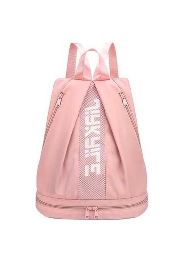 Dancemonkey Yürüyüş Sırt Çantası Pembe Kadın Hava Hafif Düzenleyici Çevre Dostu Seyahat Aksesuarı Pembe