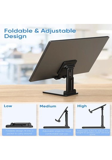 Masaüstü Telefon Ve Tablet Tutucu - 9048920298252ynt