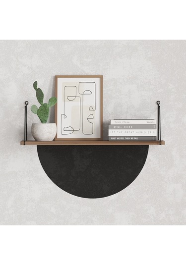 Decormet Armoni Raf Seti 1 Raflı 200 720 Ceviz Çok Renkli