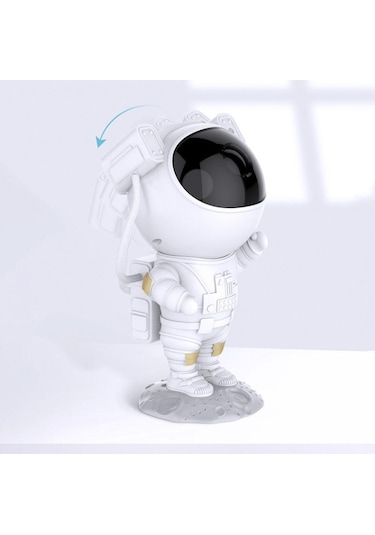 Weichuang01 Astronot Projektör Night Light Lambası - Beyaz Beyaz