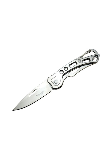 Alaska Metal Kamp Çakı 15 CM Gri