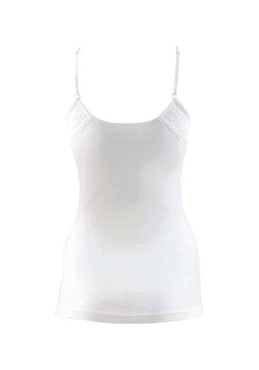 Blackspade Kadın Atlet İnce Askılı Dantelli Private 1984