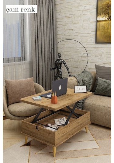 Kolexonline Desensiz Akıllı Sihirli Sehpa 3 Kademeli