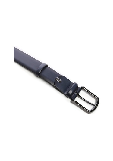 Tamer Tanca Erkek Hakiki Deri Lacivert Kemer 171 17 Spr Erk Kmr Sk19/20 Lacıvert