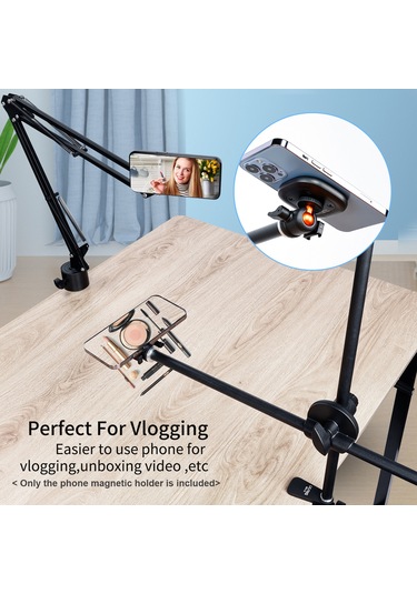 Vrig Vrig Mg-01 Taşınabilir Manyetik Telefon Montajı Telefon Siyah