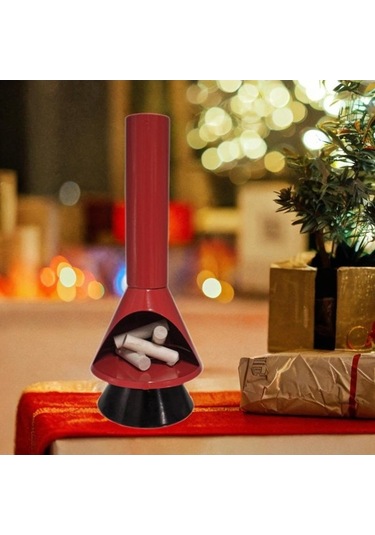 Pazly Yılbaşı Suntek Şömine Küçük Kırmızı Işık Heykelcik Gd