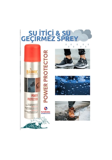 Blink Power Protector Su Itici Su Geçirmez Yağmur Kaydırıcı Sprey