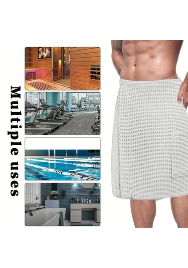 Erkek Mikrofiber Banyo Havlusu Duş Sauna Spa Spor Duş Havlusu