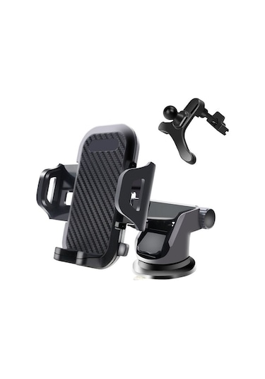 Yingfu Araba Telefon Tutucu, Havalandırma Tutucu, Vakumlu Tutucu 3-in-1 Evrensel Tutucu Diğer