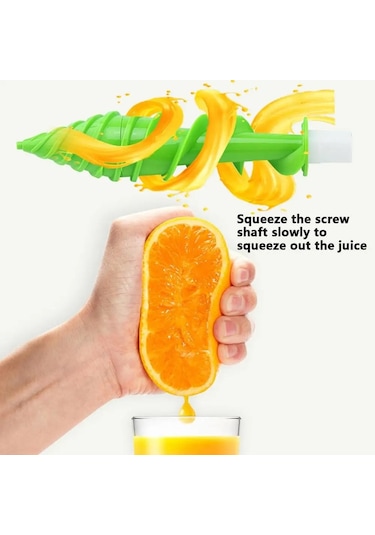 Cbtx El Sıkacağı Küçük Taşınabilir Mutfak Robotu Meyve Suyu Sebze Sıkacağı Mavi