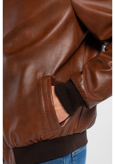 Tamer Tanca Erkek Hakiki Deri Fındık Deri Mont 415 K-873 Erk Dr Mont Sk24/25 Fındık Dr Fındık