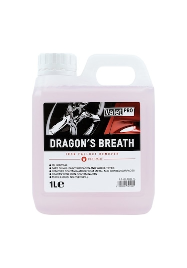 Valet Pro Dragons Breath Demir Tozu Sökücü 1 L