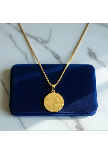 Kadın Çelik Oğlak Burç Kolye 899420