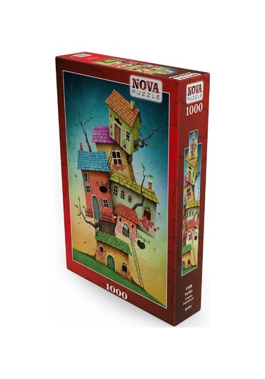 Nova 1000 Parça Soy Ağacı/Fantastik Evler Puzzle - Annnmei