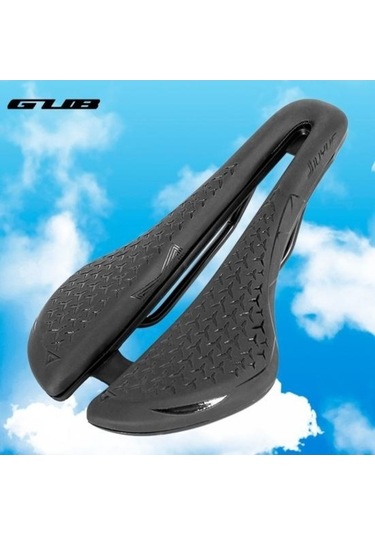 Pazly Şeyhi Siyah Eyer İçi Boş Nefes Ergonomik Kaymaz Güçlü Destek Mtb Yol Bisiklet Kaynağı 25x15x4.8cm Siyah