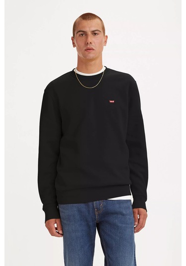 Levi's Erkek Sweat 134257-0008 Siyah Siyah