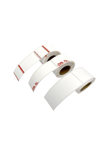 Dofolink Dp23 Serisi Makinalar İçin 14x53mm Termal Mücevher Etiketleri - 100 Adet/rulü, Çevre Dost Yapışkan Etiket Kağıdı 100