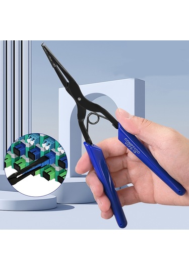 Sones Comptyco Vcfs-18 Sc/lc Fiber Optik Konnektör Fişi Ve Kelepçe Çekme Aletleri Flanş Uzun Nozul Klipsi