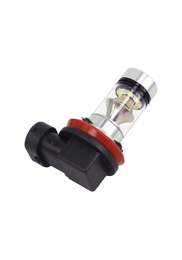 Geeksen Yüksek Parlaklıklı H8/h11 Led Sis Farı - 100w 20smd, 6000k Beyaz Işık, Kolay Kurulum