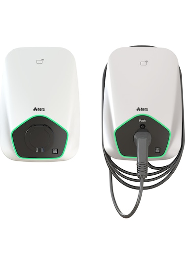 Hera Chargepack Smart+ Bc33a 22kw Tip2 Kablolu Elektrikli Araç Şarj İstasyonu 11-22kw
