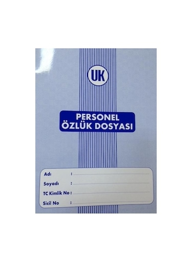 Personel Özlük Dosyası  25Lİ PAKET