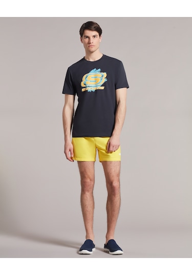 Skechers Swimwear M 5 Inch Swimshort Erkek Sarı Deniz Şortu S211654-200