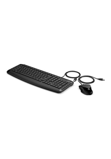 HP Pavilion 200 TR 9DF28AA Kablolu Klavye Mouse Set