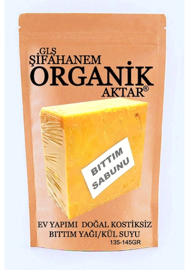 Glş Şifahanem Organik Aktar Bıttım Sabunu 2'li