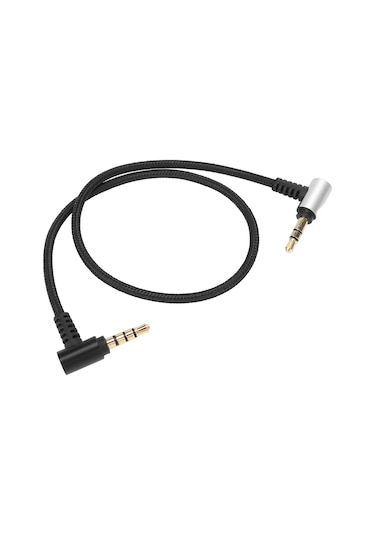 Yaleker 3.5mm Bakır Trs-trrs Mikrofon Kablosu - Rode Sc7 Wireless Go Videomicro Pro+ Uyumlu Cep Telefonu/tablet Bağlantısı