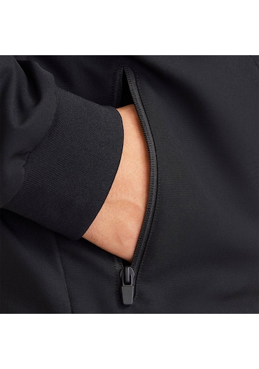 Jack&jones Perfect Bomber Erkek Siyah Kapüşonlu Ceket Siyah