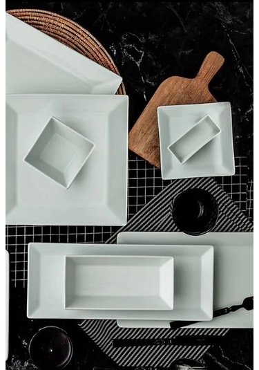 Güral Porselen Merid 15x10x5 Cm Kayık Tabak Mer15ky 1 Adet - Beyaz